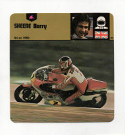 FICHE PILOTE MOTO - SHEENE BARRY - Motos