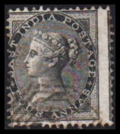 1855. INDIA. Victoria. FOUR ANNAS.  - JF542693 - 1858-79 Kolonie Van De Kroon