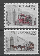 San Marino 1979.  Europa Mi 1172-73  (**) - 1979