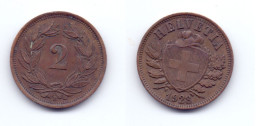 Switzerland 2 Rappen 1928 - 2 Centimes / Rappen