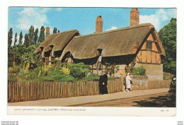 STRATFORD  UPON  AVON:  ANNE  HATHAWAY'S  COTTAGE  -  SHOTTERY  -  TO  ITALY  -  FP - Stratford Upon Avon