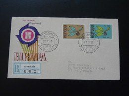 FDC Europa Cept Islande Iceland 1965 - FDC