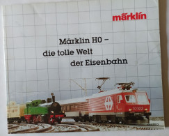 Train Chemin Fer Rail Locomotive Wagon Catalogue Katalogue Marklin 1984 -1985 - Deutschland