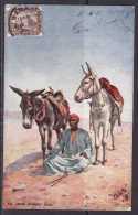 Egypte 7440 An Arab Donkey Boy - Collections & Lots