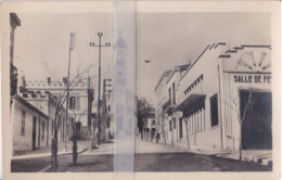 CPA TIARET SALLES DES¨FÊTES ET L'EGLISE - Tiaret