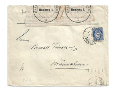 NORWAY NORGE - 1917 CENSORED COVER TO GERMANY - Briefe U. Dokumente
