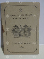 Spain Espana Guerra Civil TERCIO DUQUE DE ALBA DE LA LEGION Credo E Himnos Legionarios CUNA DE LA LEGION - Autres & Non Classés