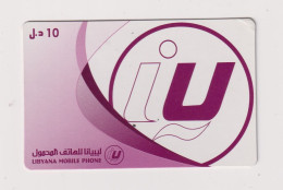 LIBYA - IU Remote Phonecard - Libye