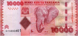 Tanzania 10000 Shillings ND (2015), UNC (P-44b, B-143b) - Tanzania