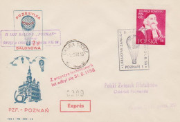 Poland Post - Balloon PBA.1958.poz.poz.04: National Competitions POZNAN - Ballons