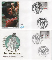 Germany Deutschland 1992 FDC Terre Des Hommes, Canceled In Berlin - 1991-2000