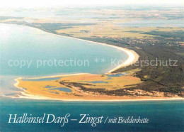 72667157 Zingst Ostseebad Fliegeraufnahme Mit Strand Boddenkette Zingst - Zingst