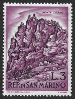 San Marino 1962. Scott #521 (MH) Mt. Titano - Ongebruikt