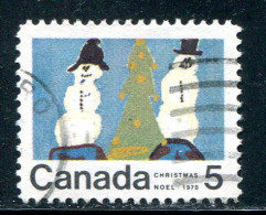 CANADA- Y&T N°440- Oblitéré (Noël) - Usados
