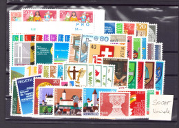 SCHWEIZ - Postfrisch - 50CHF Frankaturgültige Nominale! - Unused Stamps