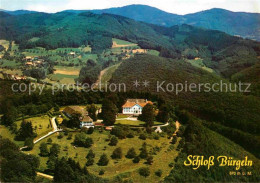 72666297 Kandern Schloss Buergeln Schwarzwald Fliegeraufnahme Geschichte Kandern - Kandern