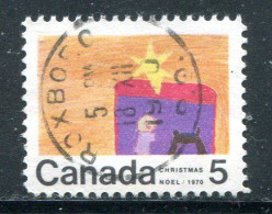 CANADA- Y&T N°441- Oblitéré (Noël) - Usados