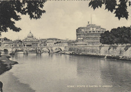 Cartolina Roma - Ponte E Castel S.angelo - Castel Sant'Angelo