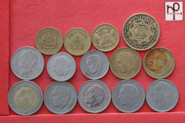 MOROCCO  - LOT - 14 COINS - 2 SCANS  - (Nº58264) - Lots & Kiloware - Coins