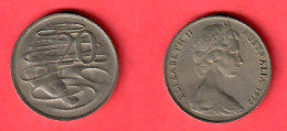 AUSTRALIA   20 CENTS 1972 (KM # 66) #7635 - 20 Cents
