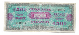 FRANCE - 50 FRANCS 1945 - 1945 Verso Francés