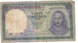 Portugal 20 Escudos 1960 - Portugal