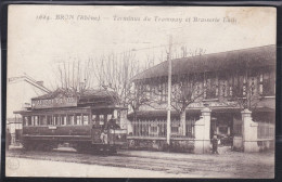 69 - Bron - Terminus Du Tramway Et Brasserie Lulli - Bron