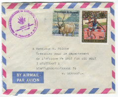 Cover Burundi Bujumbura Addax Olympic Games - Storia Postale