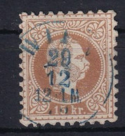 AUSTRIA 1874/84 - BLUE Cancel! - ANK 39II  - Used Stamps