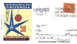 Portugal & FDC Exposição Universal De Bruxelas, Lisboa A Nazaré 1958 (7971) - 1958 – Bruxelles (Belgio)