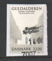 Denemarken 2021 Yv 1986 Hoge Waarde, Gestempeld Op Papier - Usati