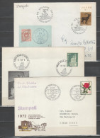 Svizzera 1967-72 - 3 Buste Con Annulli Speciali           (g8910) - Collections