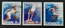 Canada 1975 USED  Sc B10-B11-B12,   Team Sports - Usados