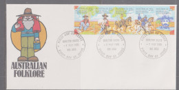 Australia 1980 Waltzing Matilda  First Day Cover - Carlton South Cancellation - Lettres & Documents