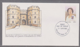 Australia 1980 Queen's Birthday First Day Cover - Oaklands Park SA Cancellation - Covers & Documents