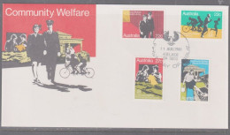 Australia 1980 Community Welfare First Day Cover - Adelaide Cancellation - Cartas & Documentos