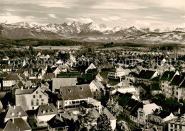 73811027 Tettnang Panorama Blick Vom Kirchturm Gegen Die Alpen Tettnang - Tettnang