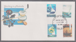 Australia 1981 Yachting First Day Cover - Carlton South Vic Cancellation - Brieven En Documenten