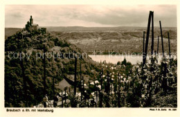 73810728 Braubach Rhein Mit Der Marksburg Braubach Rhein - Braubach