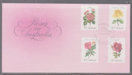 Australia 1982 - Roses First Day Cover - Bordertown SA Cancellation - Covers & Documents