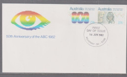 Australia 1982 - ABC 50th Anniversary First Day Cover - Cancellation Kilkenny SA - Cartas & Documentos