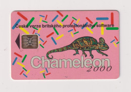 CZECH REPUBLIC - Chameleon Chip Phonecard - Czech Republic