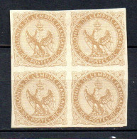 Col41 Colonies Générales N° 3 Neuf (X) Signé A Brun Cote 200,00 € - Eagle And Crown