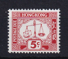 Hong Kong: 1965/72   Postage Due     SG D14      5c       MNH - Impuestos