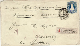 ARGENTINA 1890 R - LETTER SENT FROM BUENOS AIRES TO STETTIN / SZCZECIN / - Briefe U. Dokumente