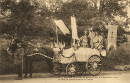 Les Lucs Sur Boulogne * Souvenir De La Fête De Jeanne D'arc 8 Septembre 1909 , Char De Jeanne Et La France * Villageois - Les Lucs Sur Boulogne