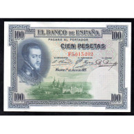 ESPAGNE - PICK 69 - 100 PESETAS 1925 - 01/07/1925 - SUP - 100 Peseten