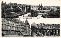 LUXEMBOURG - Luxembourg Ville - Multivues - Pont Adolphe Et La Passerelle - Monument - Carte Postale - Muellerthal