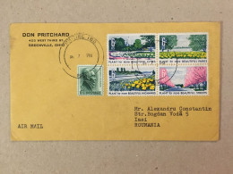 USA Greenville Ohio 1969 Plant For More Beautiful Cities Washington D.C. Andrew Jackson Philatelic Envelope - Briefe U. Dokumente