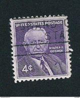 N° 695 Walter George Timbre  Etats-Unis (1960) Oblitéré USA - Used Stamps